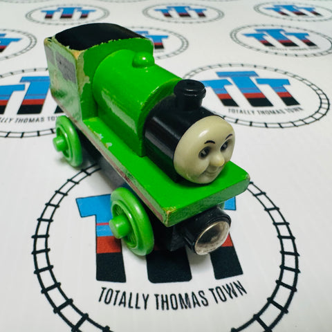 Percy (Learning Curve 2001) Fair Condition Chipping Paint Wooden Rare - Used