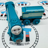 Connor & Tender (Mattel) Fair Condition Chipping Paint Discoloured Magnets Wooden - Used