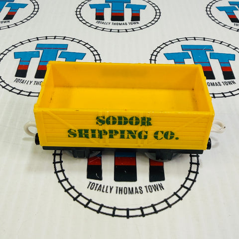 Yellow Sodor Shipping Co. Cargo Car (2009) Used - Trackmaster