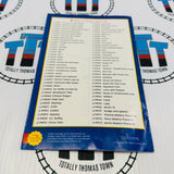 Thomas Wooden Railway Character Card Folder Fair Condition - Used