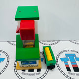 Grain Loader with Flipping Grain Car #1 Wooden - Used