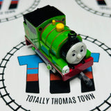 Percy Eyes Left Missing Stickers Pull Along Capsule Plarail - Used