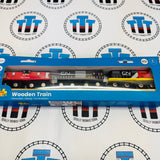 CN Train with Track BIGJIGS Rail Wooden - New in Box