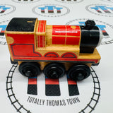 James NO Tender (Thomas Wood Mattel unpainted) Fair Condition Wooden - Used