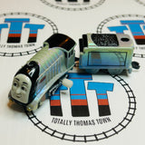 Rainbow Metallic Spencer & Tender #2 Capsule Plarail Wind Up Rare - Used