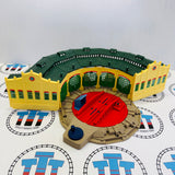 Tidmouth Sheds 5 Doors with Turntable #3 No Back Supports (Mattel) Used - Trackmaster