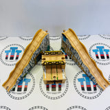 3 Layer Gold Mountain Fair Condition Marked #2 Wooden - Used