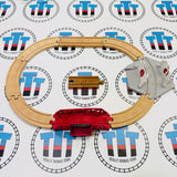 Thomas Wood (2018) Bridge and Crossing Set Fair Condition Track Used- Thomas Brand