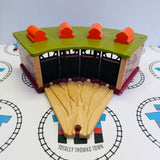 Roundhouse for 4 Trains Green Roof Wooden - Other Used