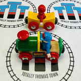 BRIO 33409 People Train #1 Missing 1 Car with 2 Figures Wooden - Used