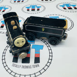 Donald & Tender #42 (Learning Curve 1994 Flat Magnet) Rare Poor Condition Wooden - Used