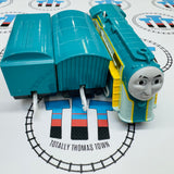 Connor and Tenders #1 (2012 Mattel) Sightly Peeling Stickers Used - Trackmasterl