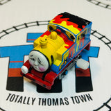 Paint Splattered Thomas Peeling Stickers Capsule Plarail Wind Up - Used