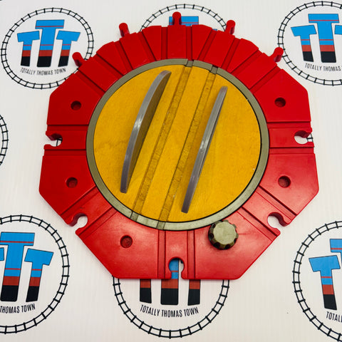 Round About Action Turntable Fair Condition Clickity Clack Wooden - Thomas