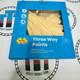 3 Way Track BIGJIGS Rail Wooden - New in Box