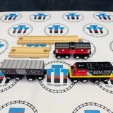 CN Train with Track BIGJIGS Rail Wooden - New in Box