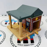 Sodor Fire Station with Lights and Sound #3 (Door Doesn’t Stay Up) Wooden - Used