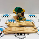 Toll Booth Bridge #1 (Gate Button Not Working/Chipping Paint) Wooden - Used