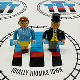 Sir Topham Hatt and Lady Hatt 3D Rare Good Condition Wooden - Used