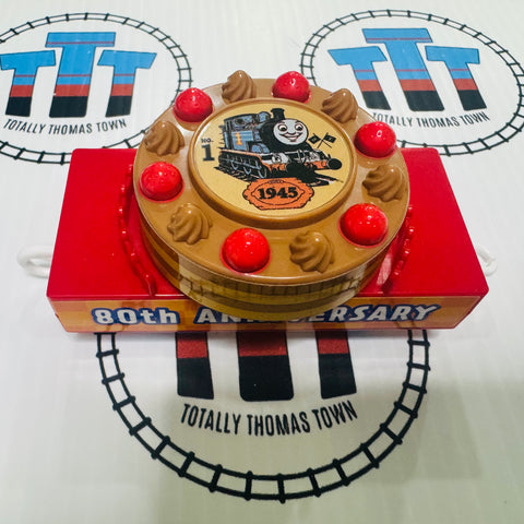 80th Anniversary Rotating Cake Car New no Box - TOMY