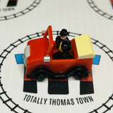 Winston No Stickers with Sir Topham Hatt Pull Along Capsule Plarail - Used