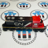 Whittle Shortline Canadian National CN GP38 Diesel Engine 2005 (Fair Condition Chipping Paint) Generic Brand Wooden - Used