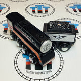 Orange Engine 29 & Tender 4 Other Brand Wooden - Used