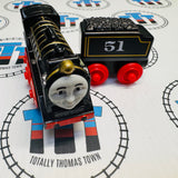 Motorized Battery Hiro with Tender (Mattel) Wooden - Used