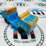 Sir Topham Hatt's Car in Hay no Figure (Thomas Wood Unpainted Mattel) Good Condition Wooden - Used
