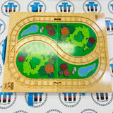 Play and Go Carrying Case #2 (Learning Curve 2006) Chipped Wooden - Used