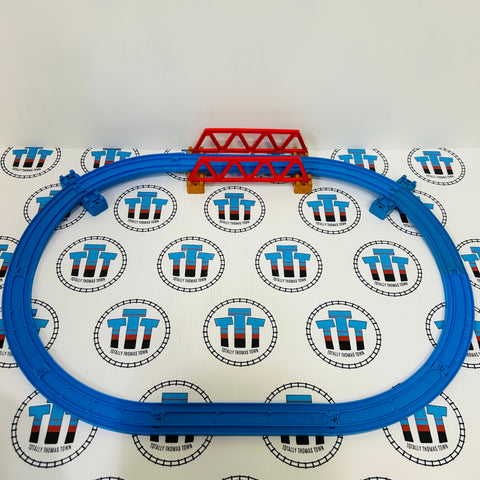 Red Iron Bridge Custom Set Used - TOMY