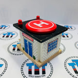 Rescue Hospital with Ambulance (2002) Fair Condition #3 Wooden - Used