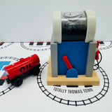 Sodor Oil Depot with Tanker #1 Very Good Condition Wooden - Used