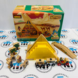 BRIO Egyptian Adventure Set NO TRACK/Brittle Fair Condition Figure/Different Cargo Cars 33917 Wooden - Used in Box