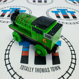 Percy in Coal with Card (Learning Curve 2003) Very Good Condition Marked on Bottom Wooden - Used