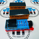 Thomas with Annie and Clarabel Good Condition Used - Trackmaster Revolution