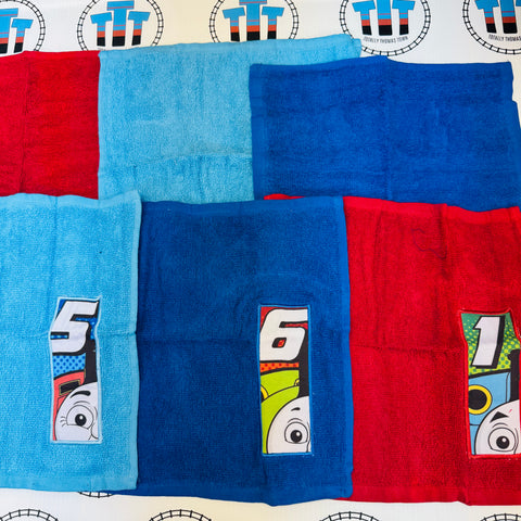 6 Piece Washcloth Set - New