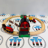 BRIO 33719 Farm Railway Set Complete Wooden - Used