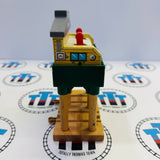 Deluxe Over the Track Signal House #3 Marked/Stained Wooden - Used