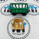 Circus Train Green with Tiger Wooden - Used