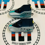 JR E956 ALFA-X Front Car and Rear Car Capsule Plarail Wind Up - Used