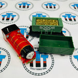 Victor (2009 Mattel) Noisy Fair Condition with Cars Used - Trackmaster