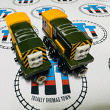 Iron Arry & Iron Bert #2 (Learning Curve 2002) Good Condition Wooden - Used