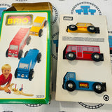 BRIO Vintage Minicars #33319 Wooden - In Box