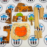 Lava Pit BIGJIGS Rail Wooden - New in Box