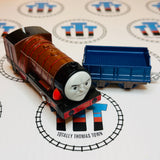 Hurricane (No Soot) with Cargo Car (2013) Good Condition Used - Trackmaster Revolution