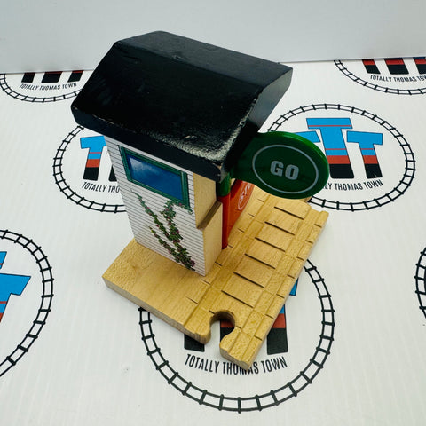 Stop and Go Clickity Clack Good Condition Wooden  - Used