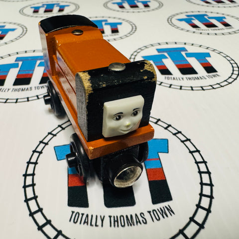 Rusty Brown (Learning Curve 2001) Fair Condition Wooden - Used