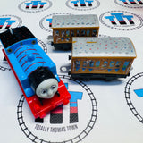 Blue Team Thomas Ripping Stickers (2013) Fair Condition Used - Trackmaster Revolution