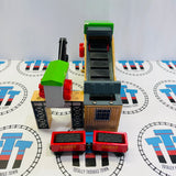 Coal Company (Sodor Mining Co.) with 2 Cargo Cars (2003) #2 Wooden - Used